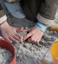 Scrunch Sandforme - 4 stk. - Silikone - 6,5-10,5 cm - Mustard