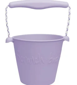 Scrunch Spand - Silikone - 13 cm - Lavendel