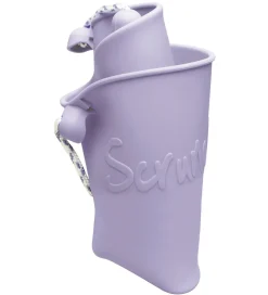 Scrunch Spand - Silikone - 13 cm - Lavendel
