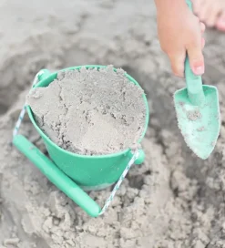 Scrunch Spand - Silikone - 13 cm - Light Dusty Green