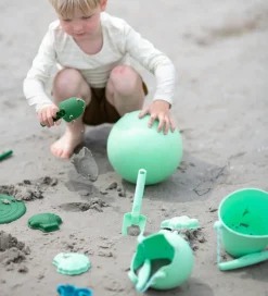 Scrunch Spand - Silikone - 13 cm - Light Dusty Green