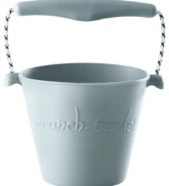 Scrunch Spand - Silikone - 13 cm - Lyseblå