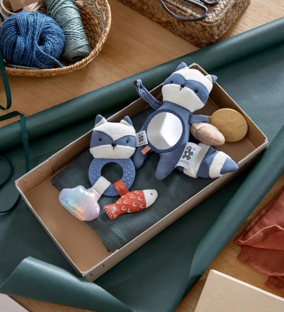 Sebra Aktivitetsrangle - Mini - Vaskebjørnen Rebel