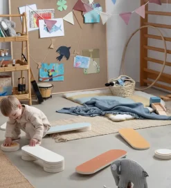 Sebra Balancebane - Træ - Multifarvet