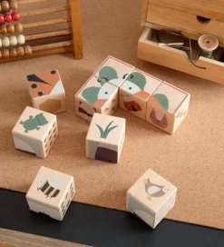 Sebra Klodspuslespil - Træ - Woodland