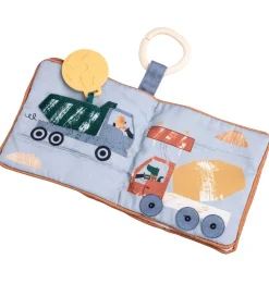 Sebra Stofbog - Busy Builders