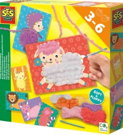 SES Creative - Broderi På Dyrekort