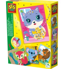 SES Creative - Broderikort - Broder m. Glasperler