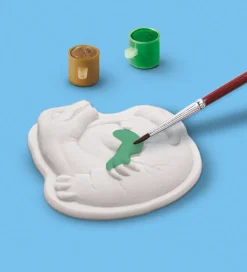 SES Creative - Støb & Mal - Dinoer m. Skrabeark