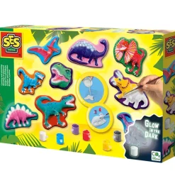 SES Creative - Støb & Mal - Dinosaurer