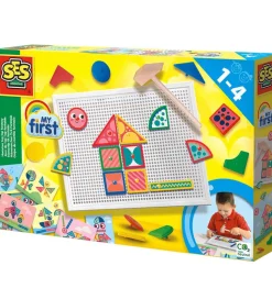 SES Creative Aktivitetslegetøj - Hammer og søm - Min første