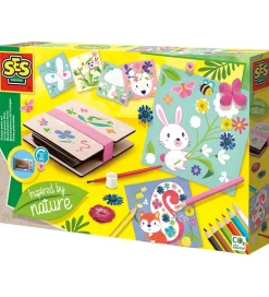 SES Creative Kreasæt - Blomsterpres