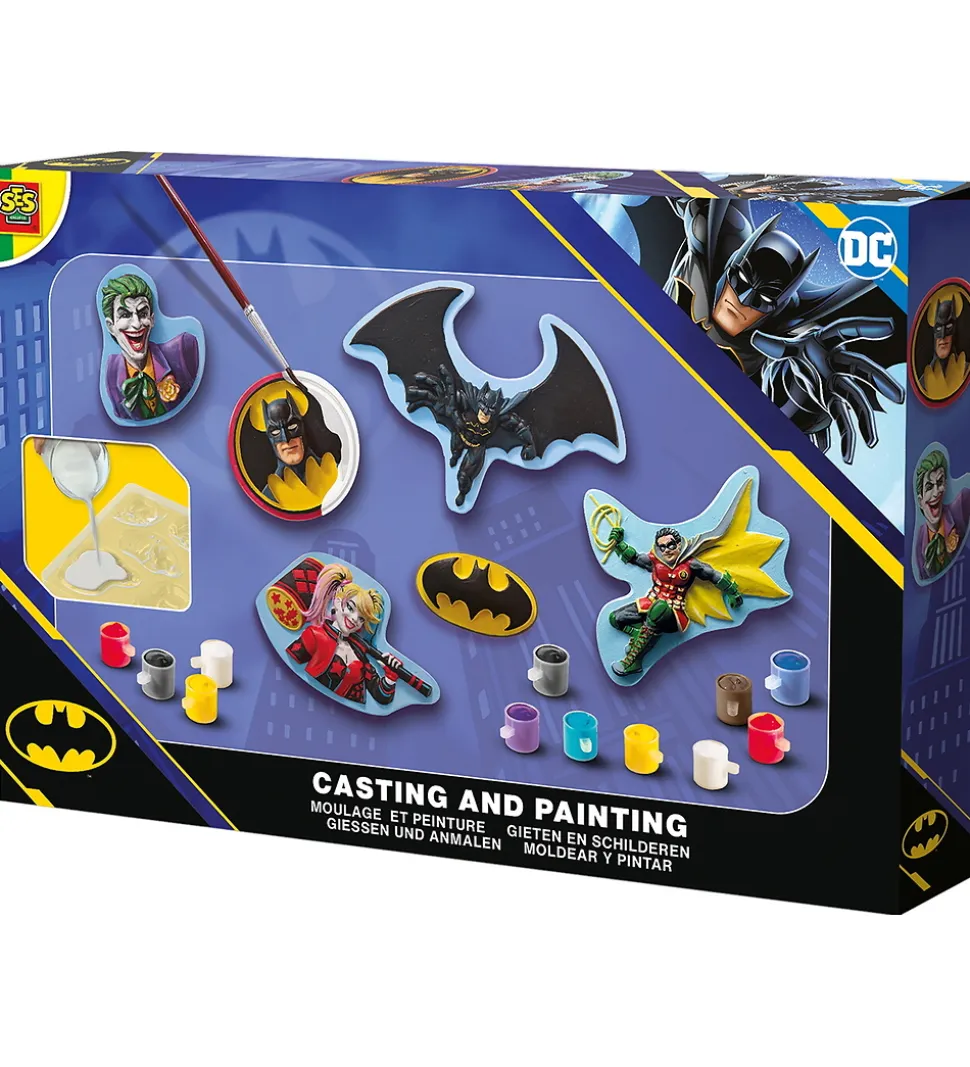 SES Creative Kreasæt - Støb & Mal - Batman