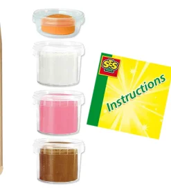 SES Creative Modellervoks - 3x90gr/1x40g - FunDo Bondegårdsdyr