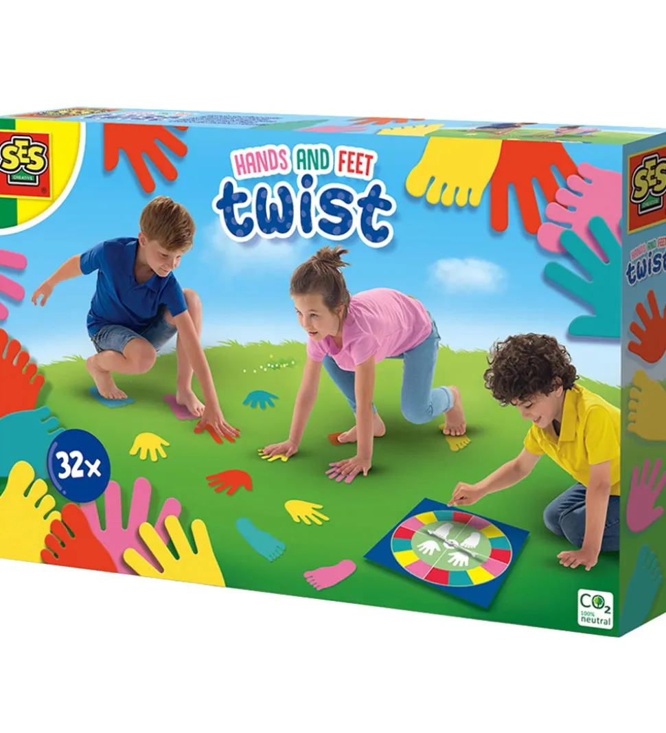 SES Creative Spil - Twist m. Hænder Og Fødder