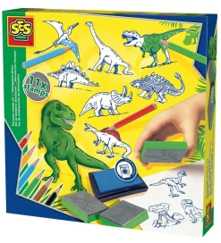 SES Creative Stempelsæt - Dinosaurer