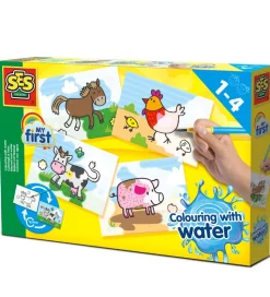 SES Creative Vandfarver - My First - Gårdens Dyr