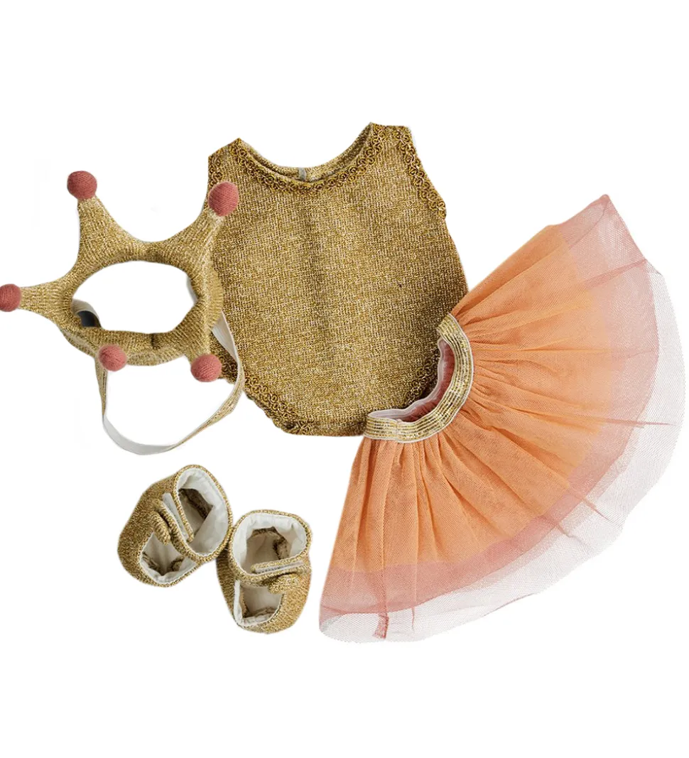 Smallstuff Dukketøj - Beige Glitter