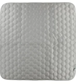 Smallstuff Legetæppe - 100x100 - Quilted - Lysegrå