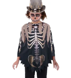 Smiffys Udklædning - Voodoo Witch Doctor Poncho - Brun/Sort