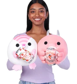 Snackles Bamse - 20 cm - Bæltedyret Lucy m. Strawberry Milk