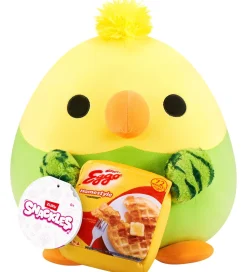 Snackles Bamse - 20 cm - Papegøjen Bliss m. Eggo Vafler