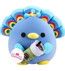 Snackles Bamse - 20 cm - Påfuglen Levi m. Kung Fu Tea Matcha