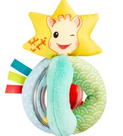 Sophie la Girafe Rangle m. Perler - Multifarvet