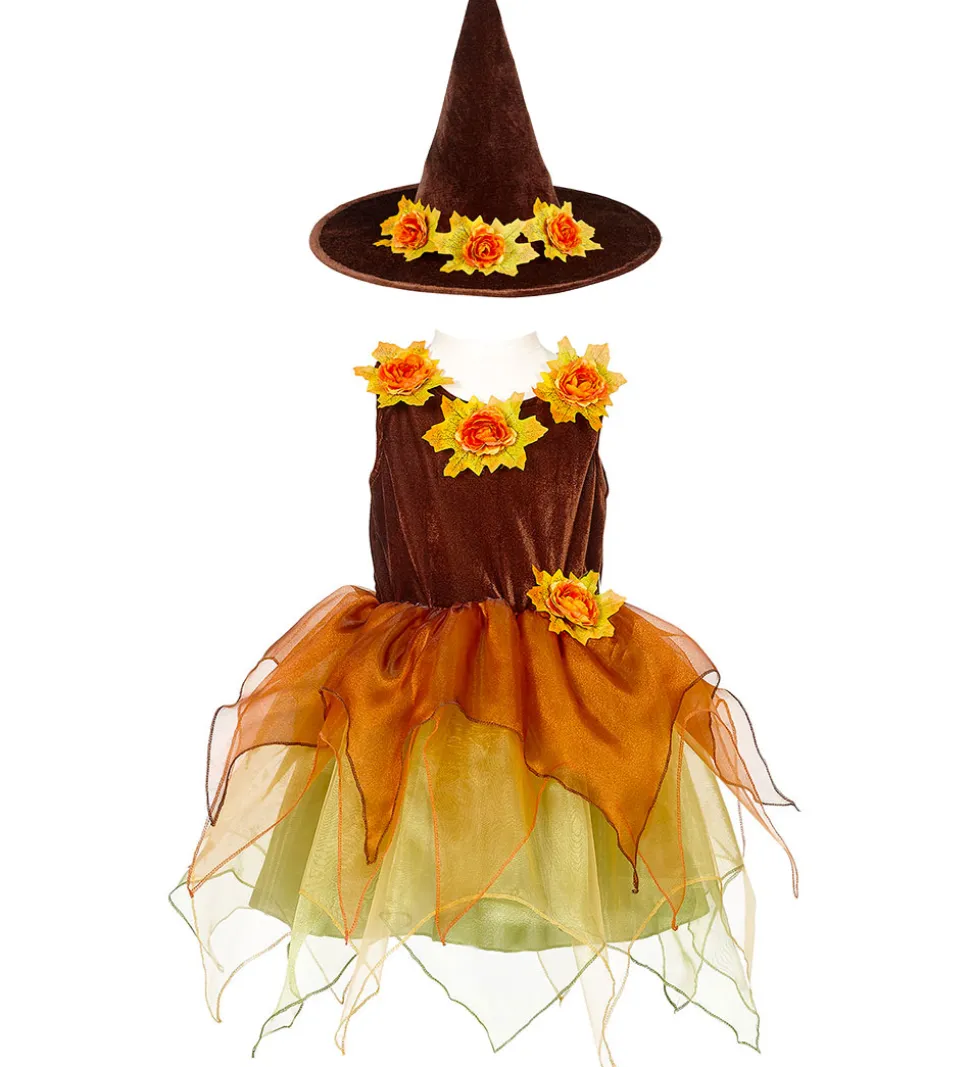 Souza Udklædning - Heks - Sabrina - Brun/Orange