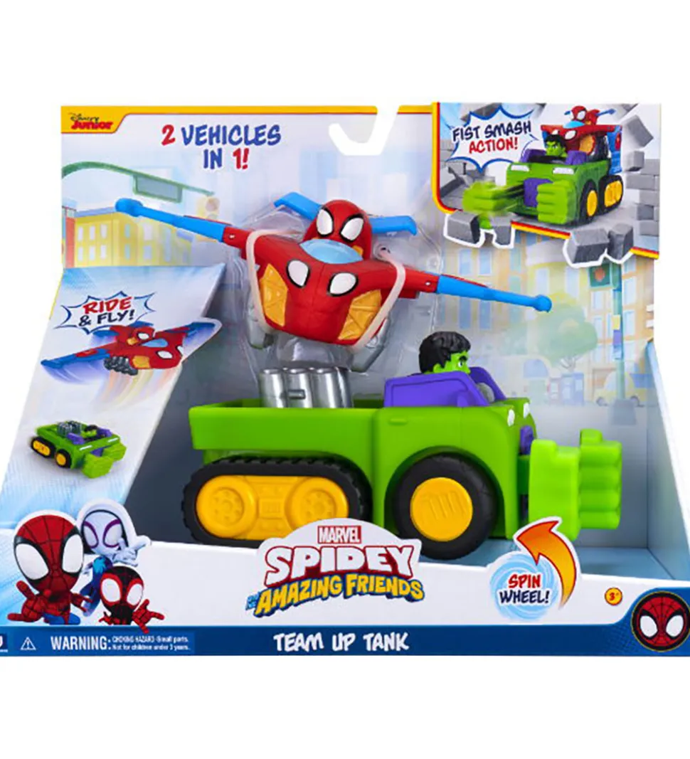 Spidey Køretøjer - 2-i-1 - Team-Up Tank