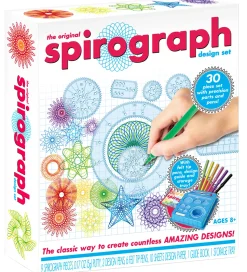 Spirograph Tegnesæt - 30 dele - Basis