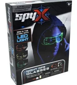 SpyX Natmissionsbriller - LED lys