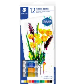 Staedtler Akrylmaling - 12 stk.
