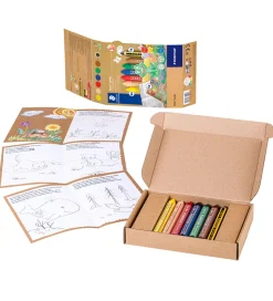Staedtler Farvekridt m. Aktivitetsbog - Noris Junior - 7 stk.