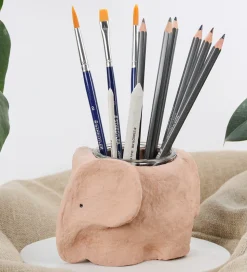 Staedtler FIMO Modellervoks - Træ Effekt - 350g - Brun