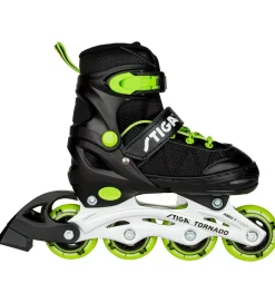 Stiga Rulleskøjter - Tornado - Sort/Grøn - Inliner