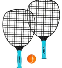 Stiga Strandtennissæt - Sort/Lyseblå