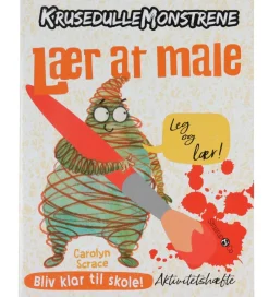 Straarup & Co Aktivitesbog - Krusedulle Monstrene - Lær at Male
