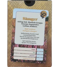 Straarup & Co Kortspil - Spil & Læs - Farlige Slanger