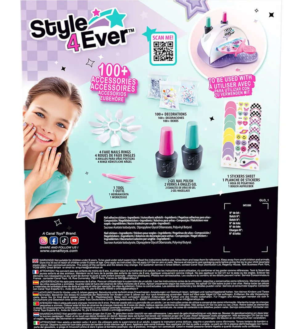 Style 4 Ever Neglekunst Gel Refillssæt