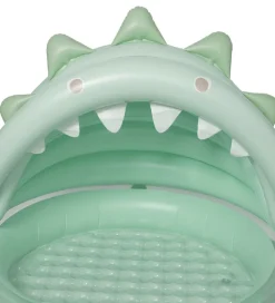 SunnyLife Badebassin - 100x115 cm - Grøn Dino