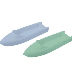SunnyLife Badelegetøj - Både - 2-pak - Silicone Boats - Blå/Grø