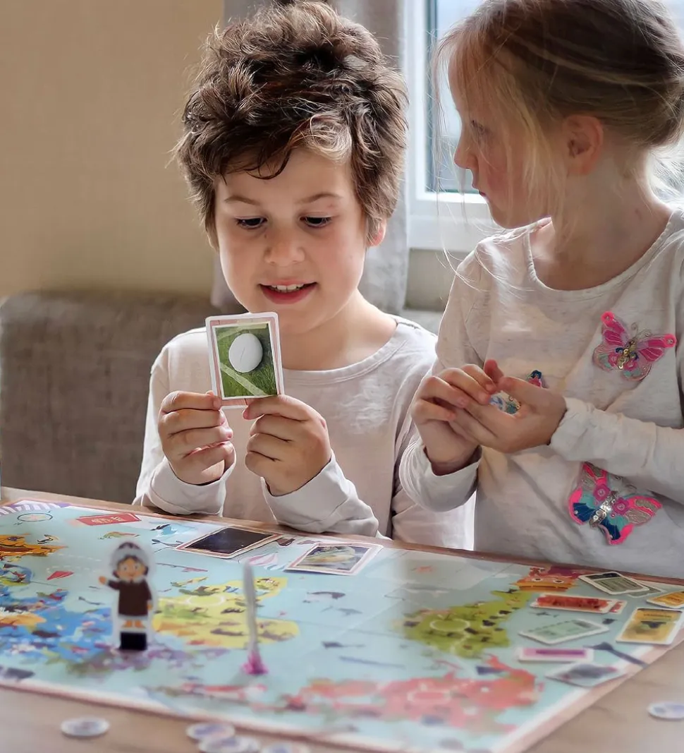 TACTIC Brætspil - Lær Om Verdens Børn - Dansk