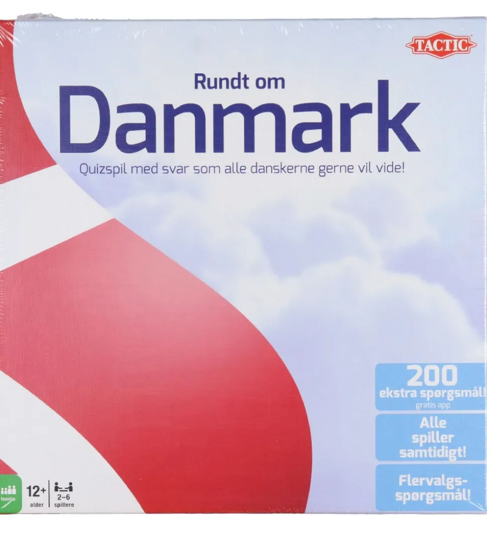 TACTIC Brætspil - Rundt Om Danmark