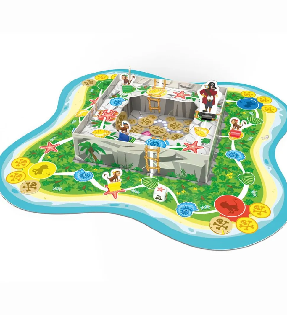 TACTIC Brætspil - Skattejagt På Abeøen - Dansk