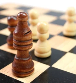 TACTIC Brætspil - Træ - 5-i-1 - Collection Classique