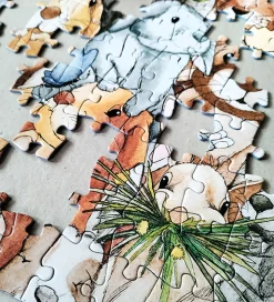 TACTIC Puslespil - 200 Brikker - 43x29 cm - Kaniner