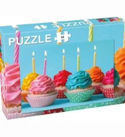 TACTIC Puslespil - Cupcake - 56 Brikker