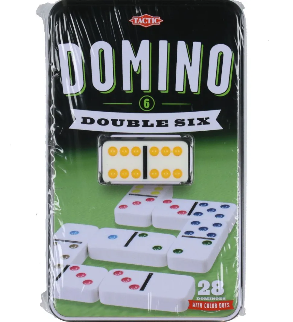 TACTIC Spil - Domino Double Six
