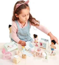 Tender Leaf Trælegetøj - Dukkehusmøbler - Startsæt